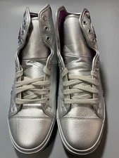 Vintage RARE PF Flyers Metallic Silver/Purple Womens 11 Mens 9.5 Collectors Find