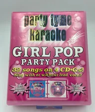 Party Tyme Karaoke - Girl Pop Party Pack 6 [4 CD][32+32-Song Party Pack]  New