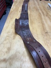 Gun Belt Heavy leather