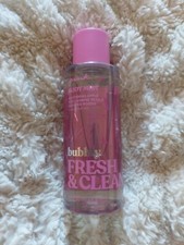 Victoria's Secret Pink FRESH CLEAN BUBBLY Body Mist Fragrance 8.4 oz New