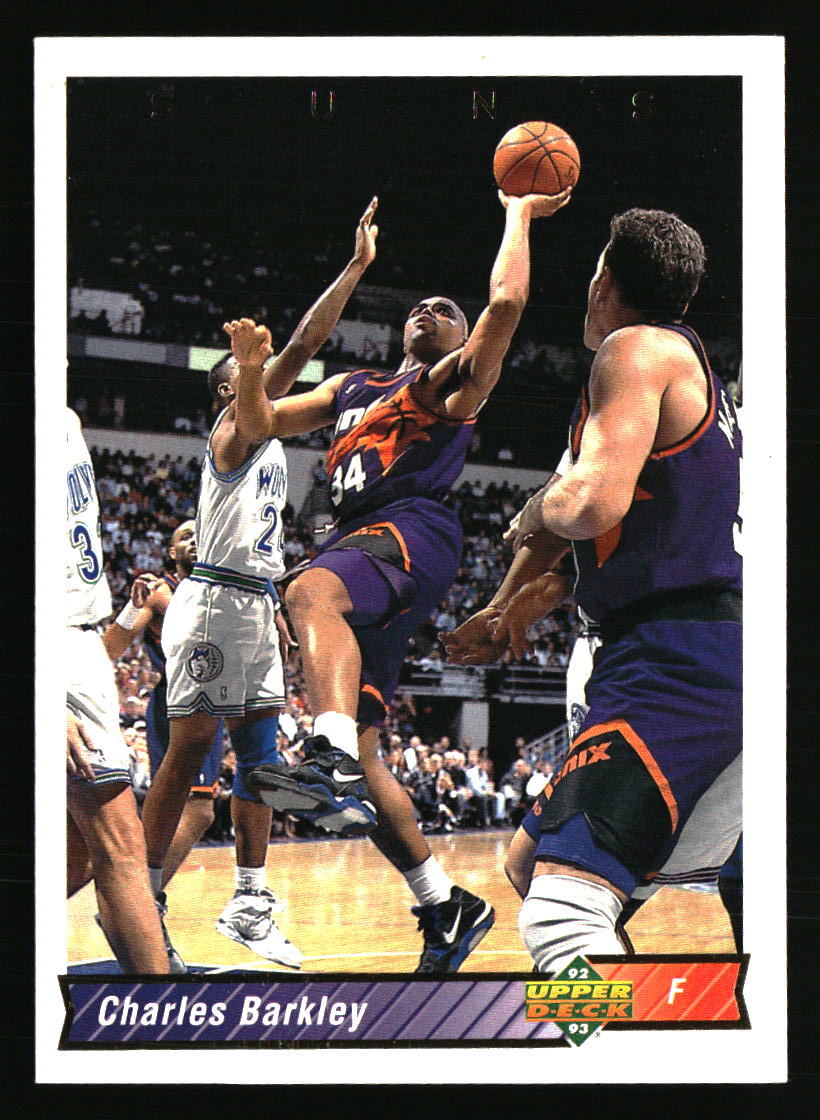 Charles Barkley 1992 Upper Deck #334 Basketball Card