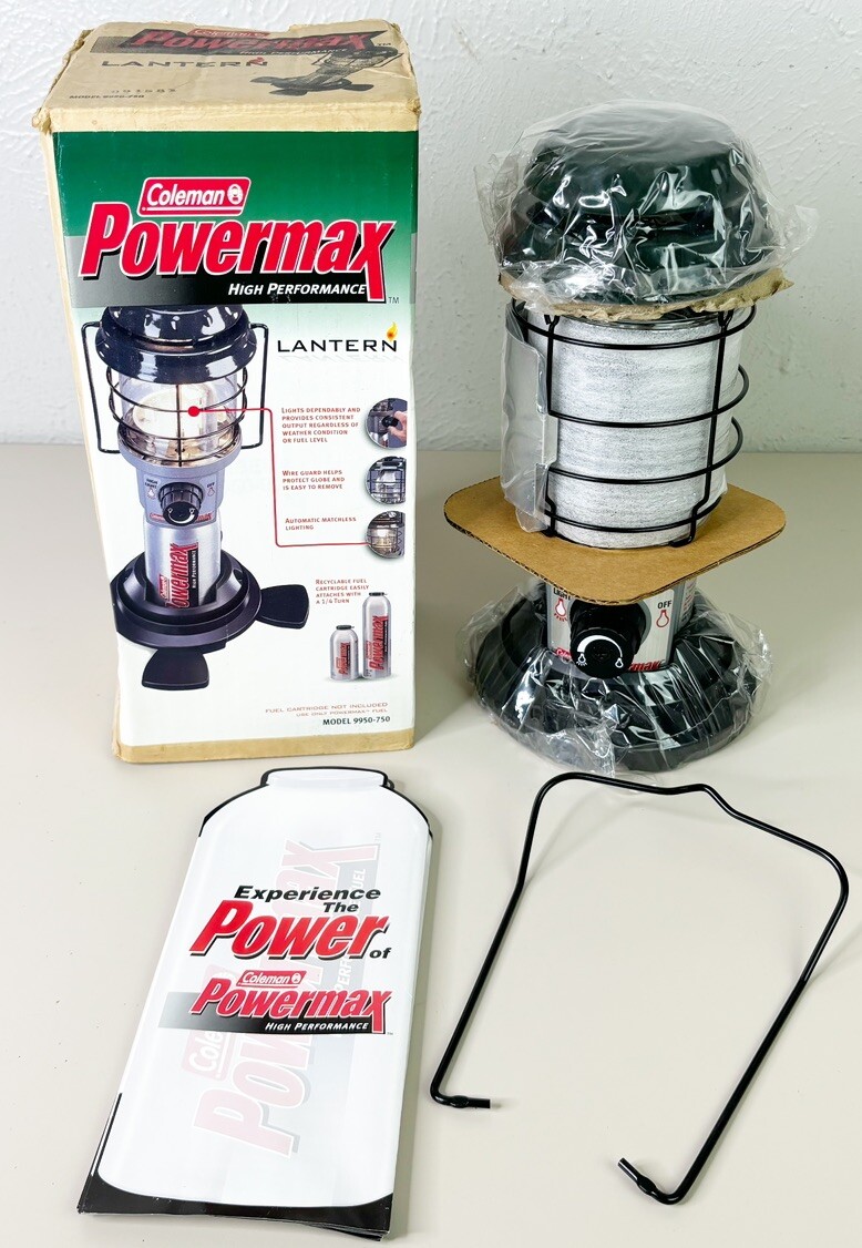 Coleman コールマン　Powermax LANTERN パワーマックス　ランタン　ガスカートリッジ3本（1本は空です） Yahoo!オークション - 「コールマン+パワーマックスガス」の落札相場