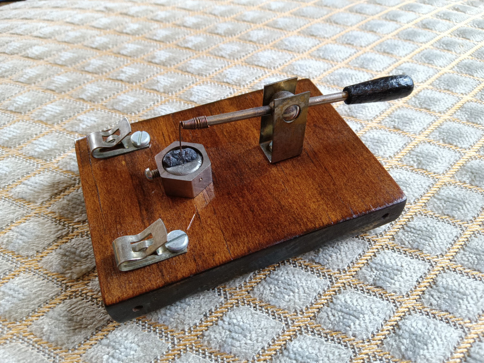 1920's Galena Crystal / Cat's Whisker Detector eBay