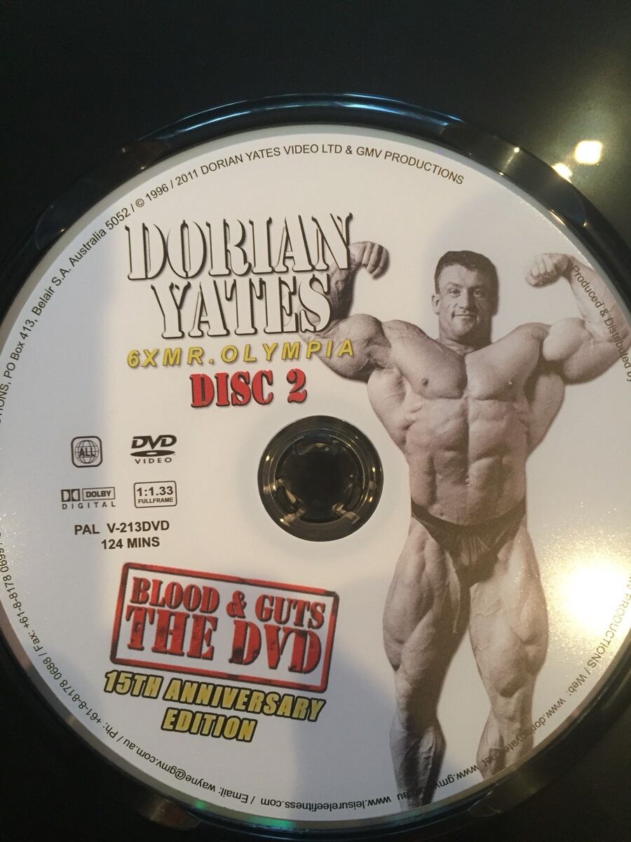 Dorian Yates DvD Special Edition 15 Years Blood & Guts Dorian Yates DvD Special Edition 15 Years Blood & Guts