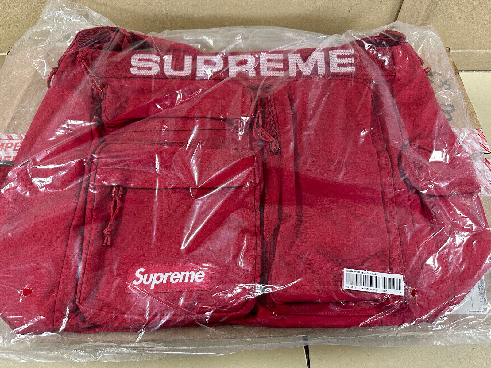 Supreme Field Messenger Bag Red