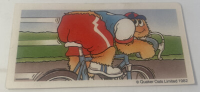 Nr. 8 CYCLING: Sugar Puffs Quaker 1982 Karten HONEY MONSTER CRAZY CARD GAMES