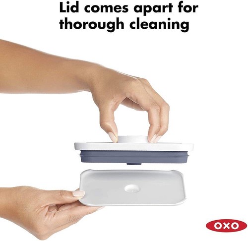 OXO Good Grips Pop 2.0 Big Square Short 2.6L Container - Picture 8 of 8
