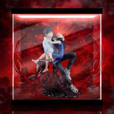 Vitrine acrylique étui anti-poussière lumière LED pour figurine eStream Yuta Okkotsu 1/7