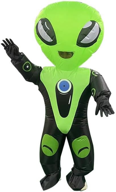 Inflatable Alien Costume Vestito Da Alieno In Magazzino} Costume