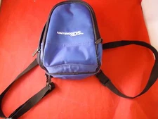 OFFICIAL Nintendo DS Blue Mini Backpack Travel Bag System Carrier Case Storage