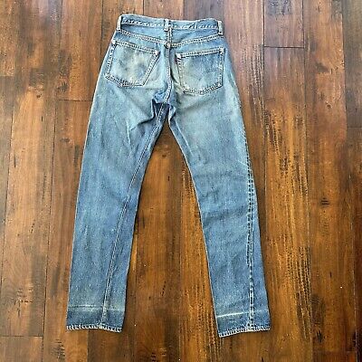 Levis 501 XX Big E True Vintage 50s Zipper Hidden Rivets Jeans 1950s 28x31  Alter
