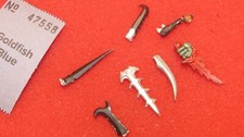 Games Workshop Warhammer Schwerter Teile Waffen Dunkelelfen stachelige Klingen Bits Lot