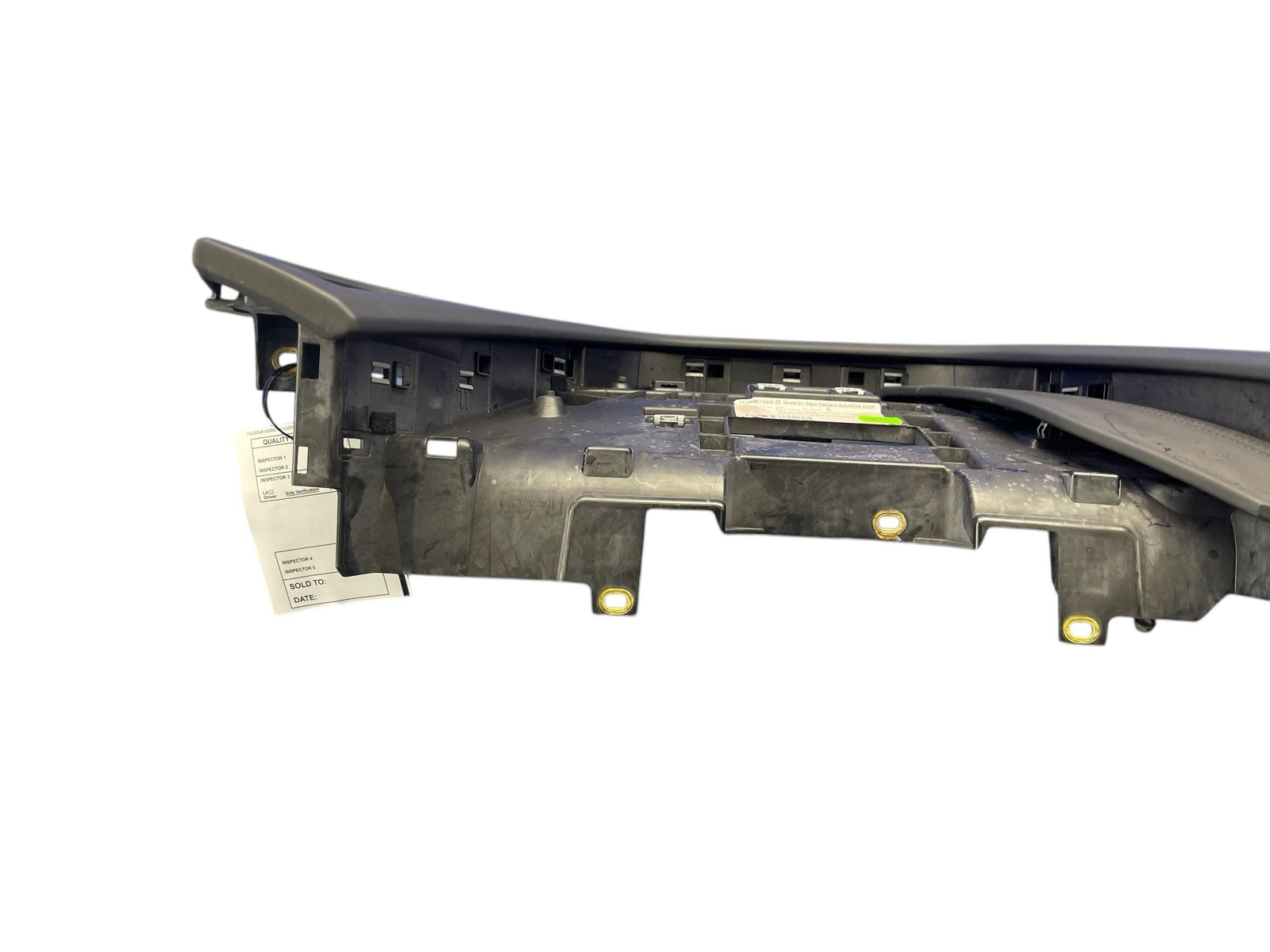 2017-2023 AUDI R8 FRONT DASHBOARD DASH PANEL BLACK LEATHER W/CARBON TRIM OEM