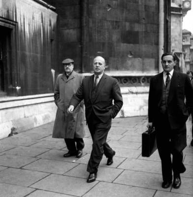 Chief Superintendent Fred Gerrard who is charge Kray Twins cou- 1965 Old Photo