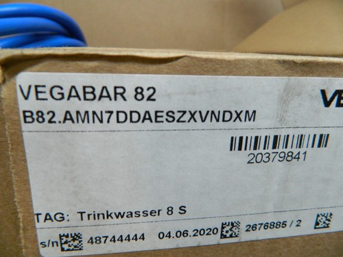 1x VEGA Vegabar 82 B82.AMN7DDAESZXVNDXM trasmettitore di pressione B82 - Foto 7 di 8