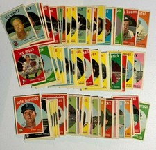 1959 Topps Baseball Singles - Choose from list/Finish your Set! - FREE SHIPPING