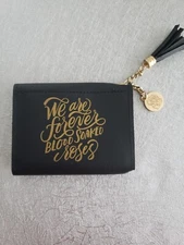 NEW Owlcrate Excl We Are Forever Blood Soaked Roses Faux Leather Wallet | Books