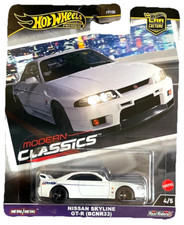 Hot Wheels Nissan Skyline GTR R33 Modern Classics 4/5 1:64 modellino auto giocattolo