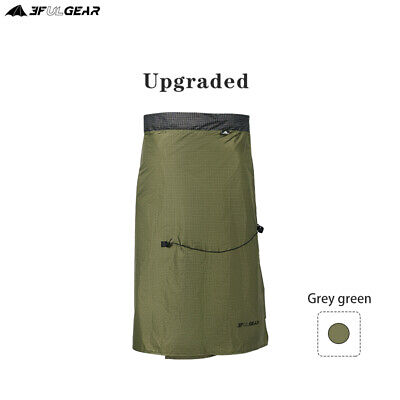 3F UL GEAR Outdoor Hiking Rain Skirt 15D Silicon Coating 3F UL GEAR Outdoor Hiking Rain Skirt 15D Silicon Coating