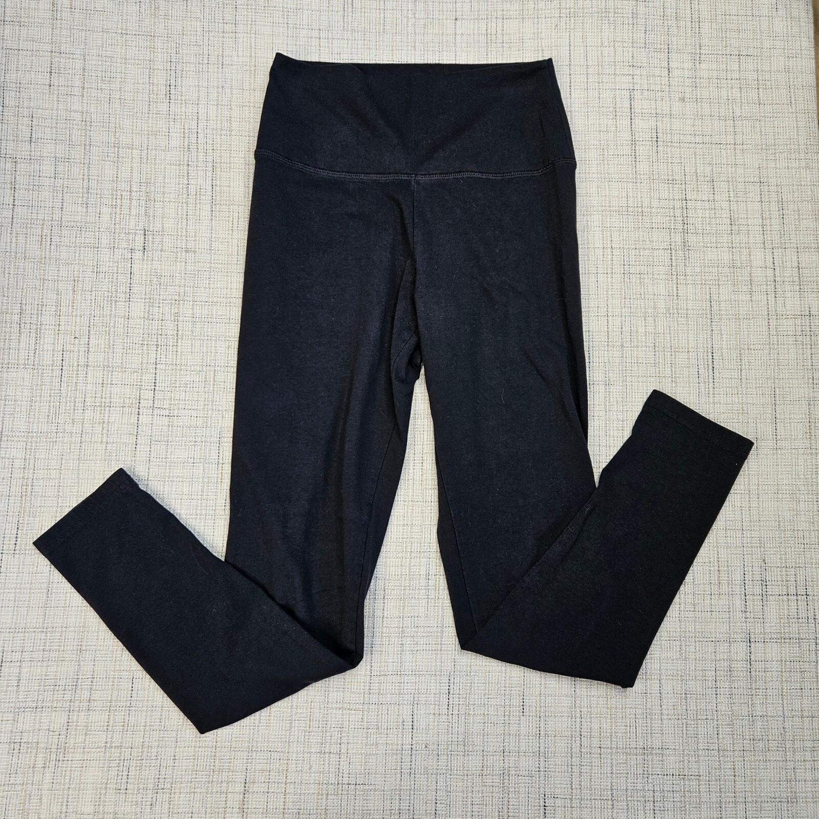 Aerie High Waisted Black Stretch Leggings Comfortable Casual Size S