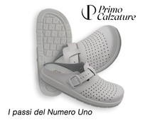 Primo Calzature Zoccoli Donna da Casa e Lavoro, Ciabatte Sanitarie Chiuse Comode