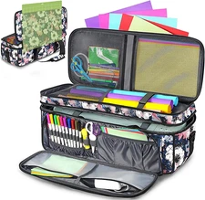 Double-Layer Carrying Case for Cricut Maker, Maker 3, Explore Air 2, Explore 3