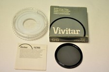 Vivitar 55mm polarizing filter. New