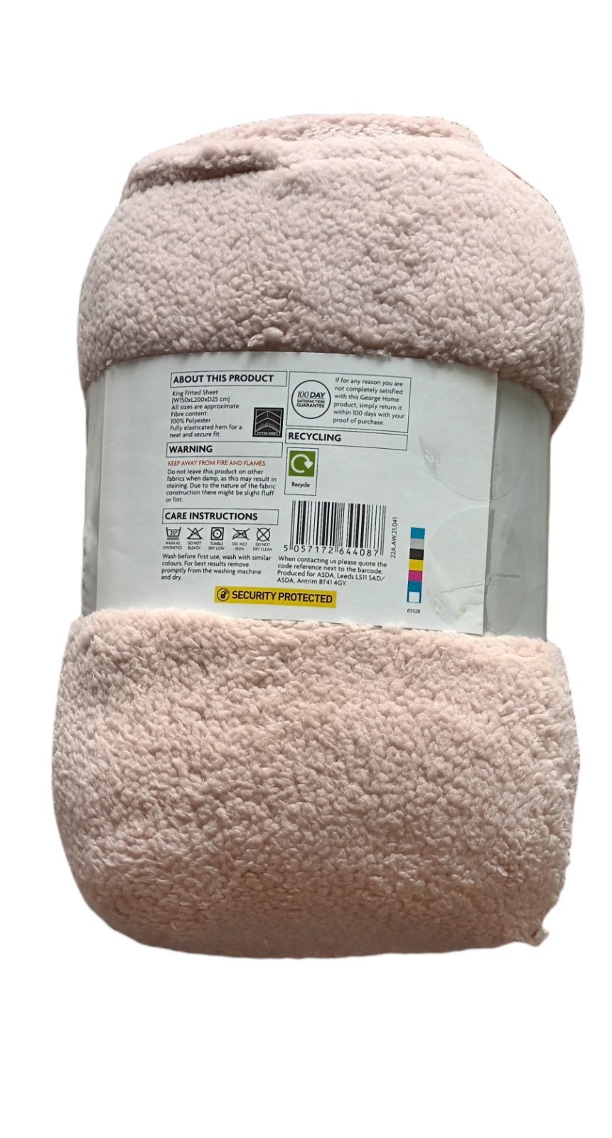 Supersoft Warm And Comfy Teddy Fitted Sheet. King Size eBay