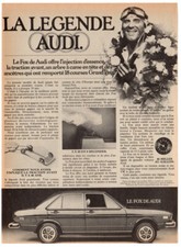 1975 AUDI Fox Vintage Original Print AD | Sedan 4-door car photo French Canada