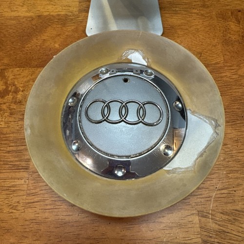 AUDI A4 05-09 GRAY/SILVER CENTER CAPS -SET OF 4 - 58788 - 8E0 601 165 MSRA - OEM - 第 8/11 張圖片