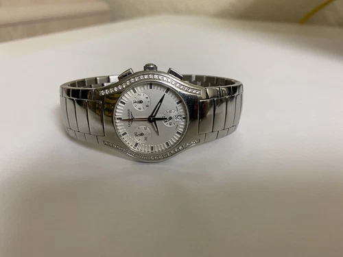 Unixes Longines Oposition  L31290726 Chronograph diamond bezel watch 32mm