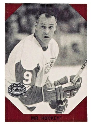 Fleer Gordie Howe Ice Hockey Sports Trading Cards