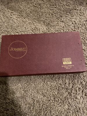 1976 Vintage Scrabble Game - Selchow & Righter Co S and R Games 11