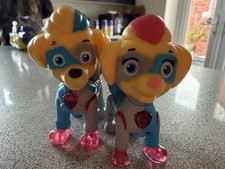 Paw Patrol Twins Ella And Tuck Light up Figures X 2
