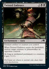 4x Twisted Embrace MTG Kamigawa: Neon Dynasty NM Magic Regular