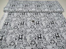 Timeless Treasures quilt-craft fabric PARDON MY SEWING PUNS 6 yds dpj-3352 Bolt
