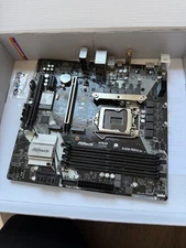 ASRock B460M Pro4S-AC Intel LGA 1200 MicroATX DDR4 Desktop Motherboard