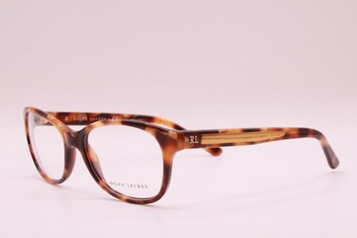 NEW RALPH LAUREN RL 6155 5615 GOLD BROWN BLACK MARBLE AUTHENTIC EYEGLASSES 54-16