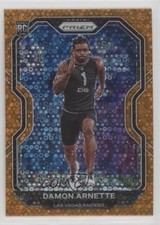 2020 Panini Prizm Rookie Orange Disco Prizm Damon Arnette #375 06n6