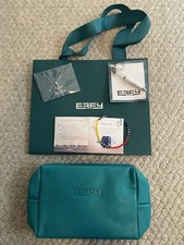 EFFY MAKEUP ZIP BAG, BEADED PEN,TURTLE NECK,NAHLA BRACELET,GIFTBAG 5 PC SET