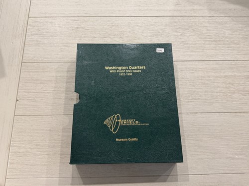 Slipcase Washington Quarters W/ Proof Only Issues  1932-1998    *80*