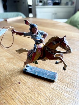 Elastolin Indian Riding a Horse