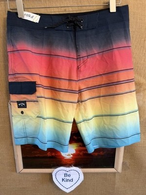 BillaBong Recycler All Day Pro Boys 26 board shorts pocket stretch regular Unkno