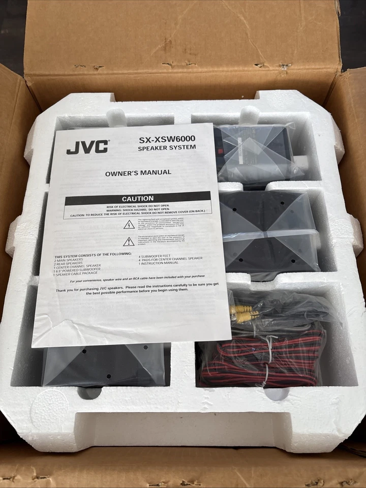 Sistema de altavoces JVC SX-XSW6000 - Nuevo en caja Foto 4 de 4