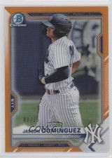2021 Bowman Chrome Prospects Orange Refractor 8/25 Jasson Dominguez #BCP-13 0i5v
