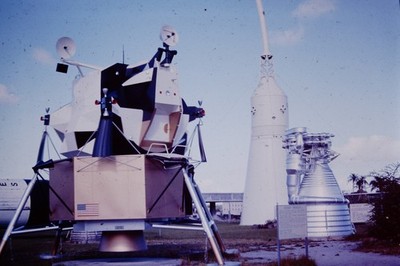 NOV 1975 Apollo Lunar Module Kennedy Space Center Ektachrome Slide CM-B