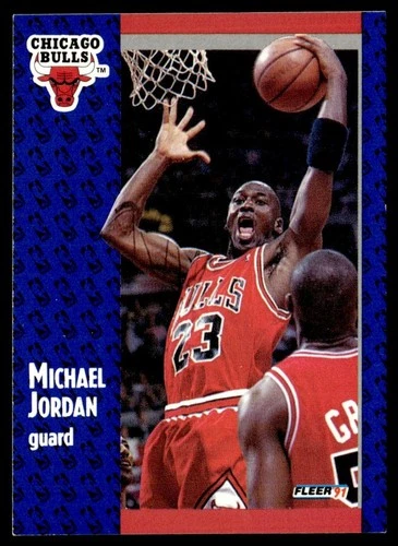 1991-92 Fleer Michael Jordan Chicago Bulls #29