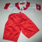 Vintage 1980s Cabbage Patch Kids Doll Clothes Rodeo COWBOY Sparkly Silver Outfit