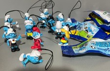 die Schlümpfe Smurfs Edeka 2012 Fußball-Schlümpfe ungeöffnet  Figur Schlüsselanh