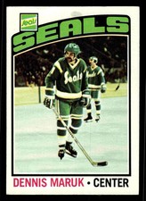 1976-77 Topps Dennis Maruk RC #86 - California Golden Seals